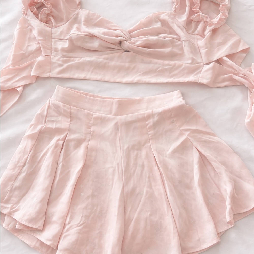 Lucy in the Sky Pink Two-Piece Set